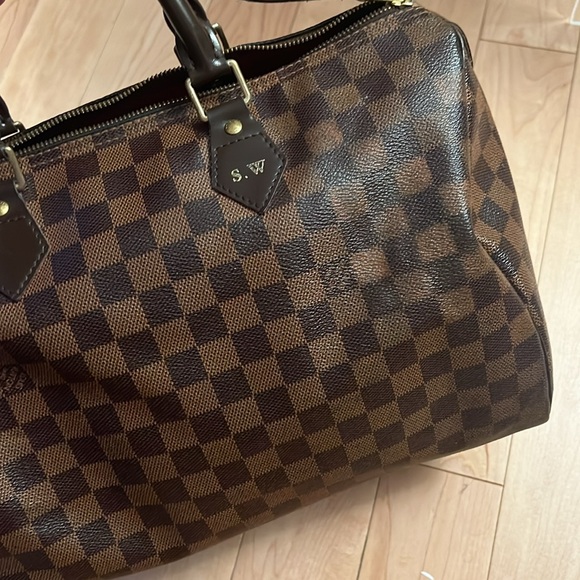 Louis Vuitton Damier BAG with S.W initials - Picture 6 of 12